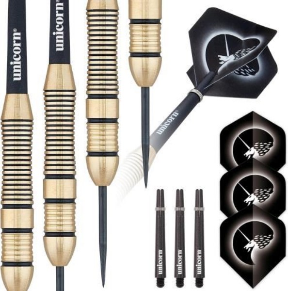 Picture of Unicorn Darts Set: Steel Tip - Core Plus: Brass 24g